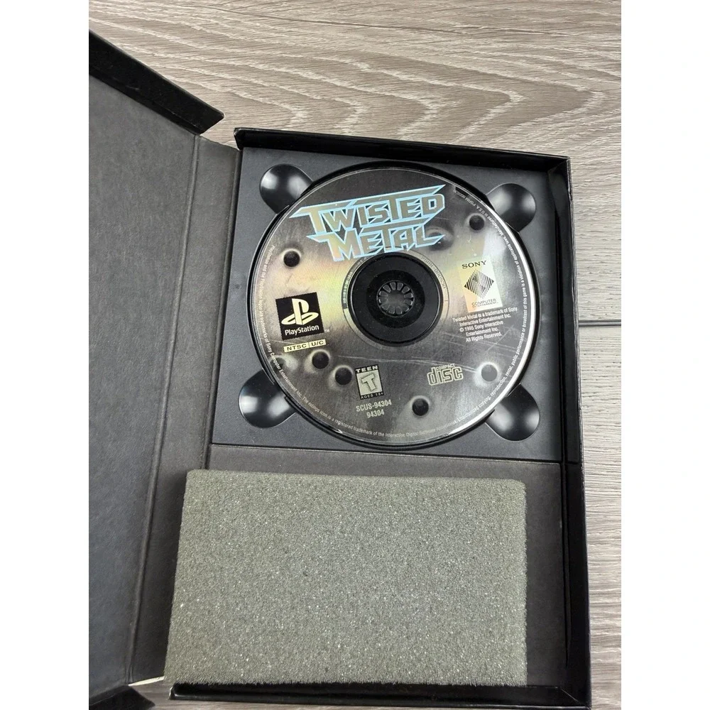 Twisted Metal (Sony PlayStation 1 PS1, 1995) Long Box No Manual